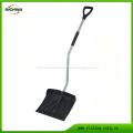 Plastic Snow Shovel with Ergonomic Steel Handle